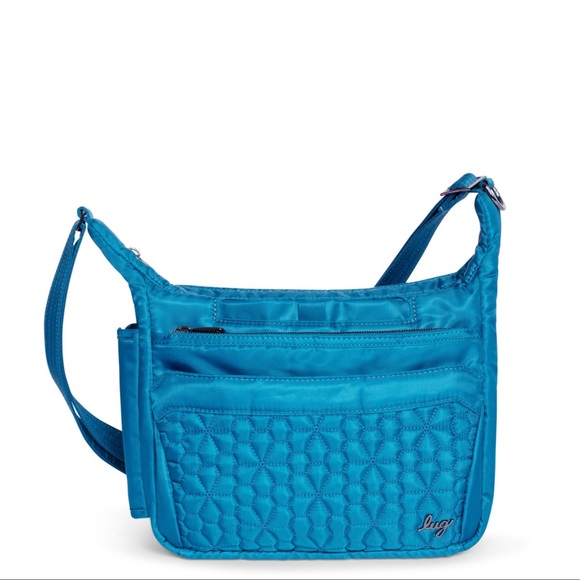 lug Bags Lug Flutter Se Crossbody Bag In Ocean Blue New With Tags